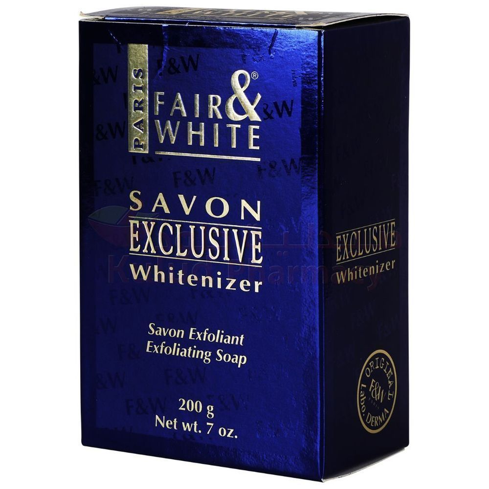 F&W EXCLUSIVE WHITE EXFOLIATING SOAP 200GM