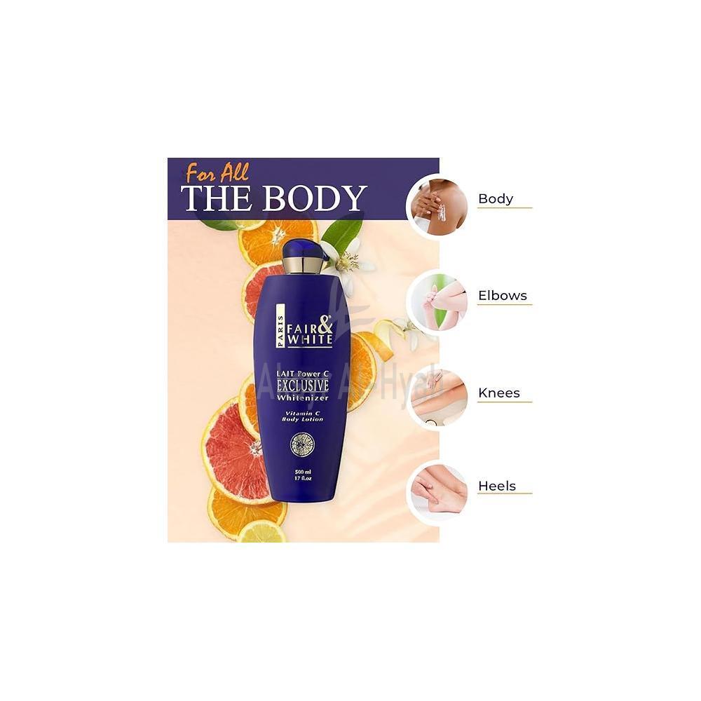 F&W EXCLUSIVE VITAMIN C  BODY LOTION 500ML 4