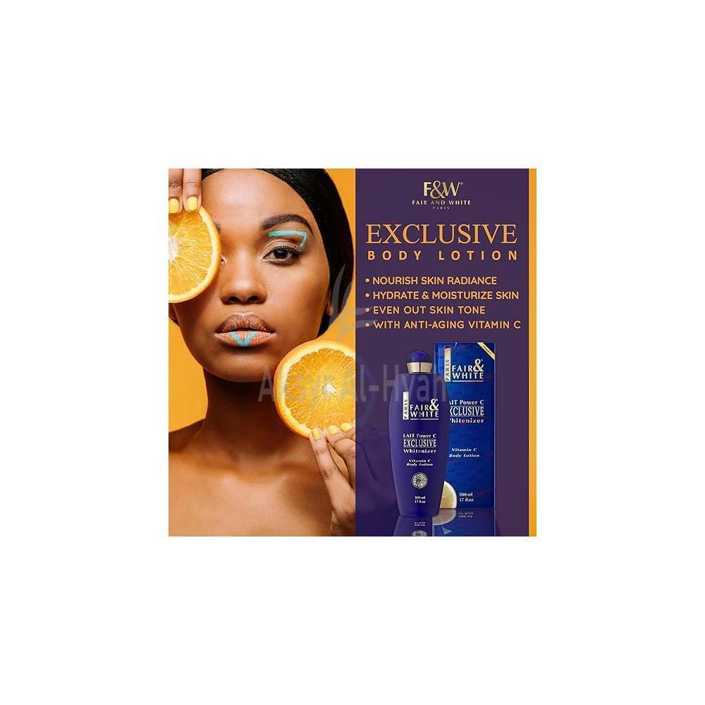 F&W EXCLUSIVE VITAMIN C  BODY LOTION 500ML 5