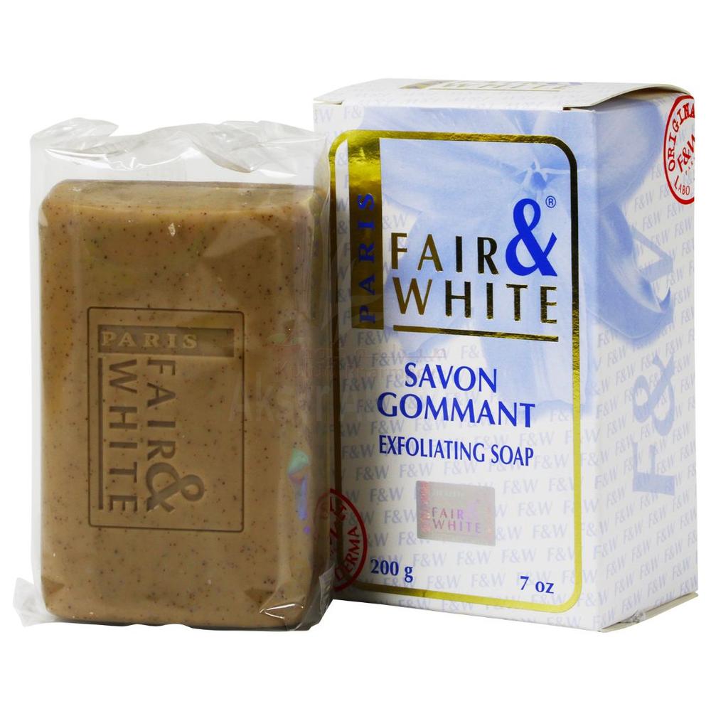 F&W EXFLOLIATING LIGHTENING & PEELING SOAP 200GM