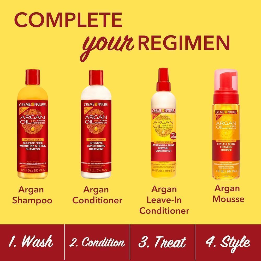 CON ARGAN OIL MOIST&SHINE SHAMPOO 354ML 9