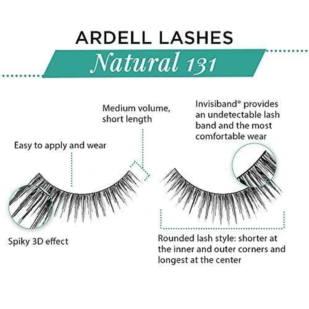 ARDELL  EYELASH 131 BLACK #65006 3
