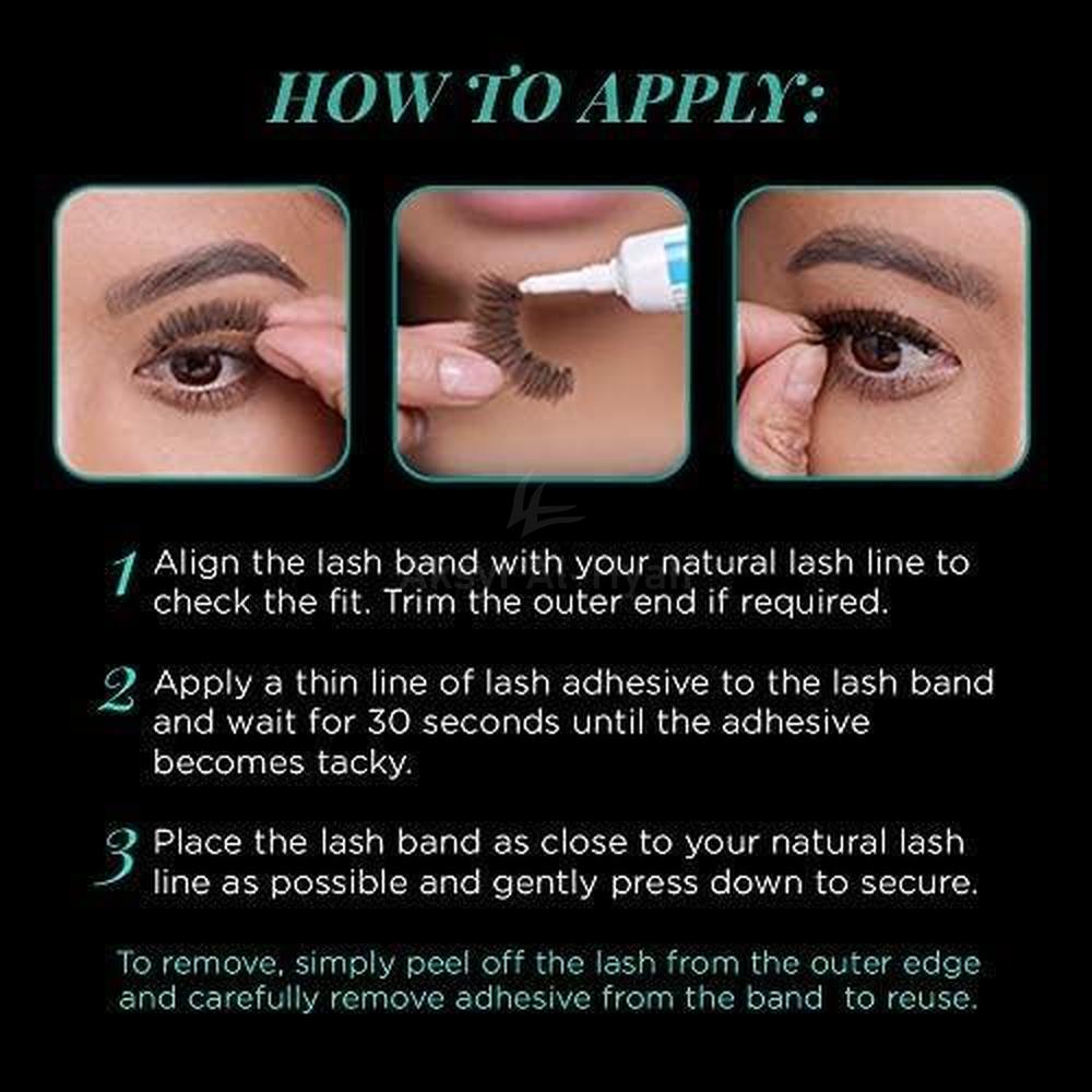 ARDELL  EYELASH 131 BLACK #65006 4