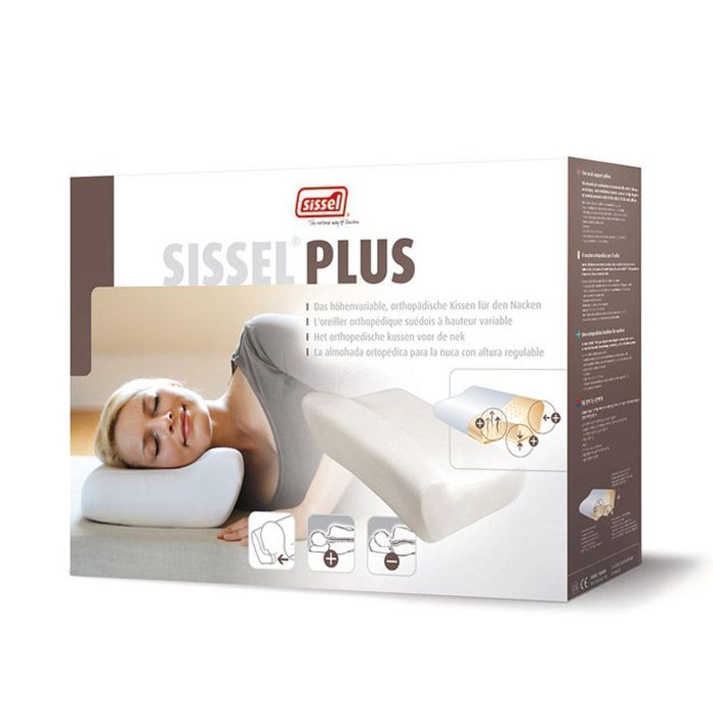 SISSEL PLUS ORTHOPEDIC PILLOW WITH COVER #14084 1