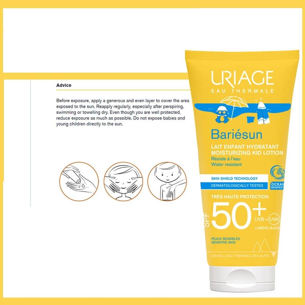 URIAGE BARIESUN SPF50+SILKY LOTION 100ML#45897 3