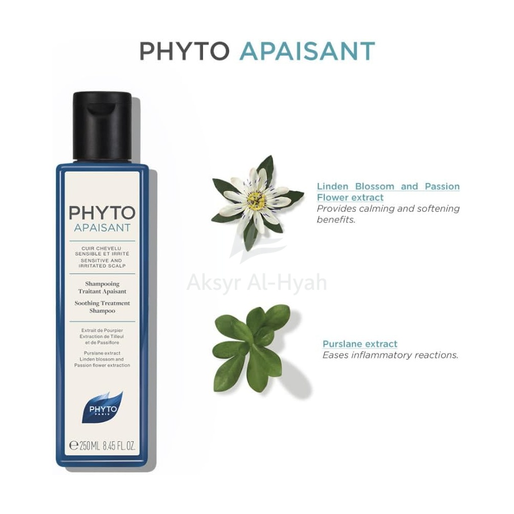 PHYTO PHYTOAPAISANT SOOTHING SHAMPOO 250ML 4