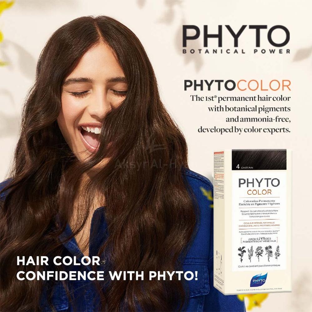 PHYTO HAIR COLOR 04 BROWN 5