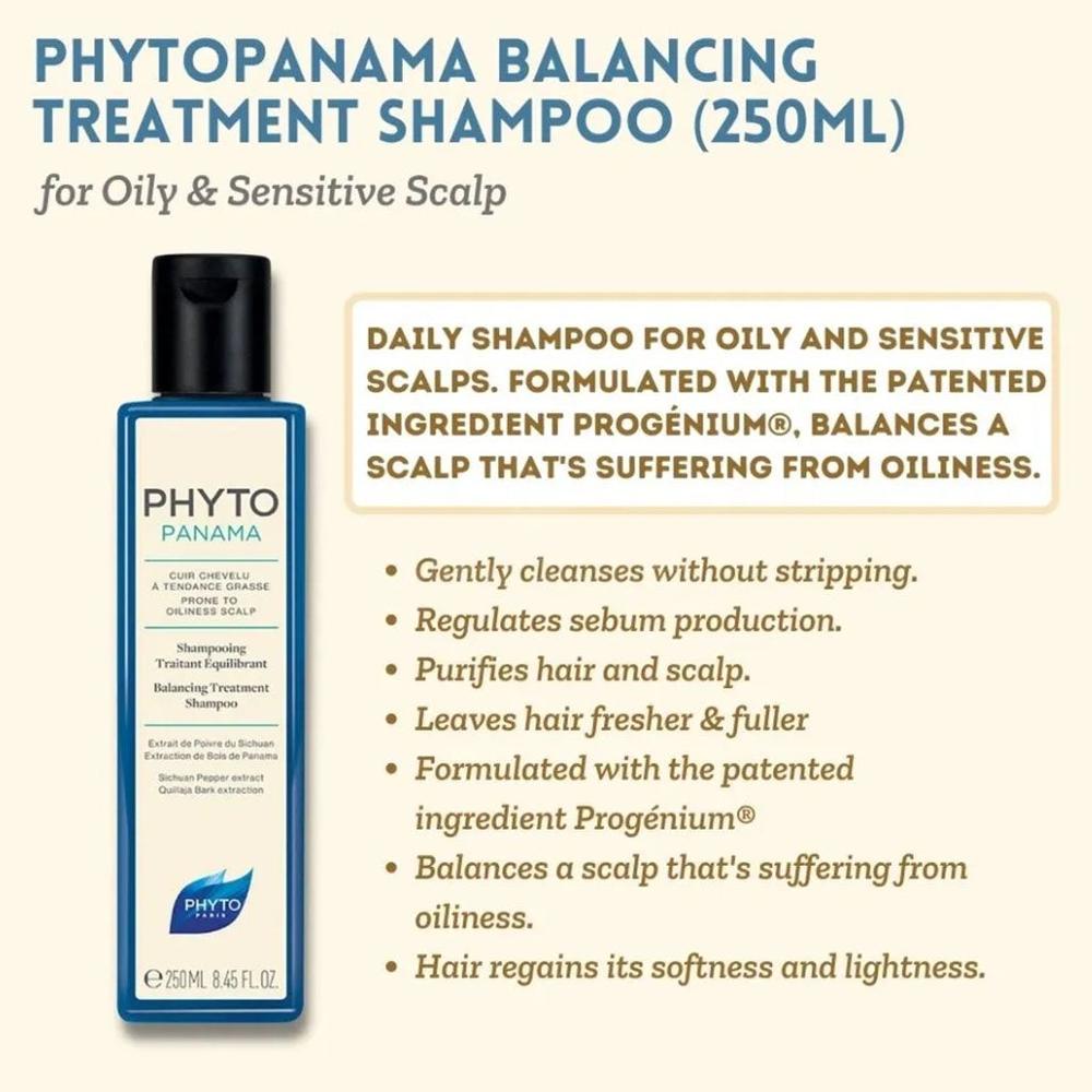 PHYTO PHYTOPANAMA DAILY SHAMPOO OILY 200ML 5