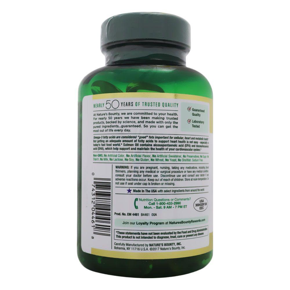 NAT.BOUNTY CW SALMON OIL 1000MG W/OMEGA 210MG 120'S 1