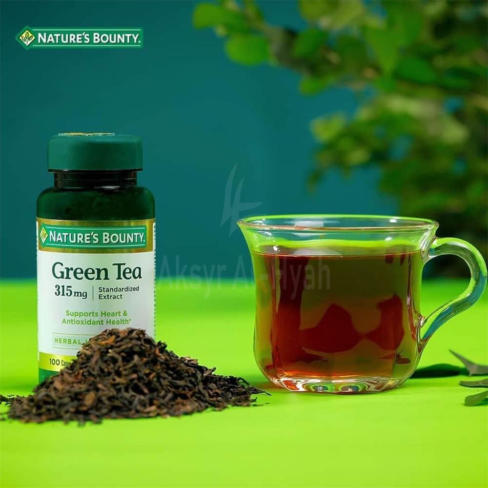 NAT.BOUNTY GREEN TEA EXT.315MG CAP 100'S