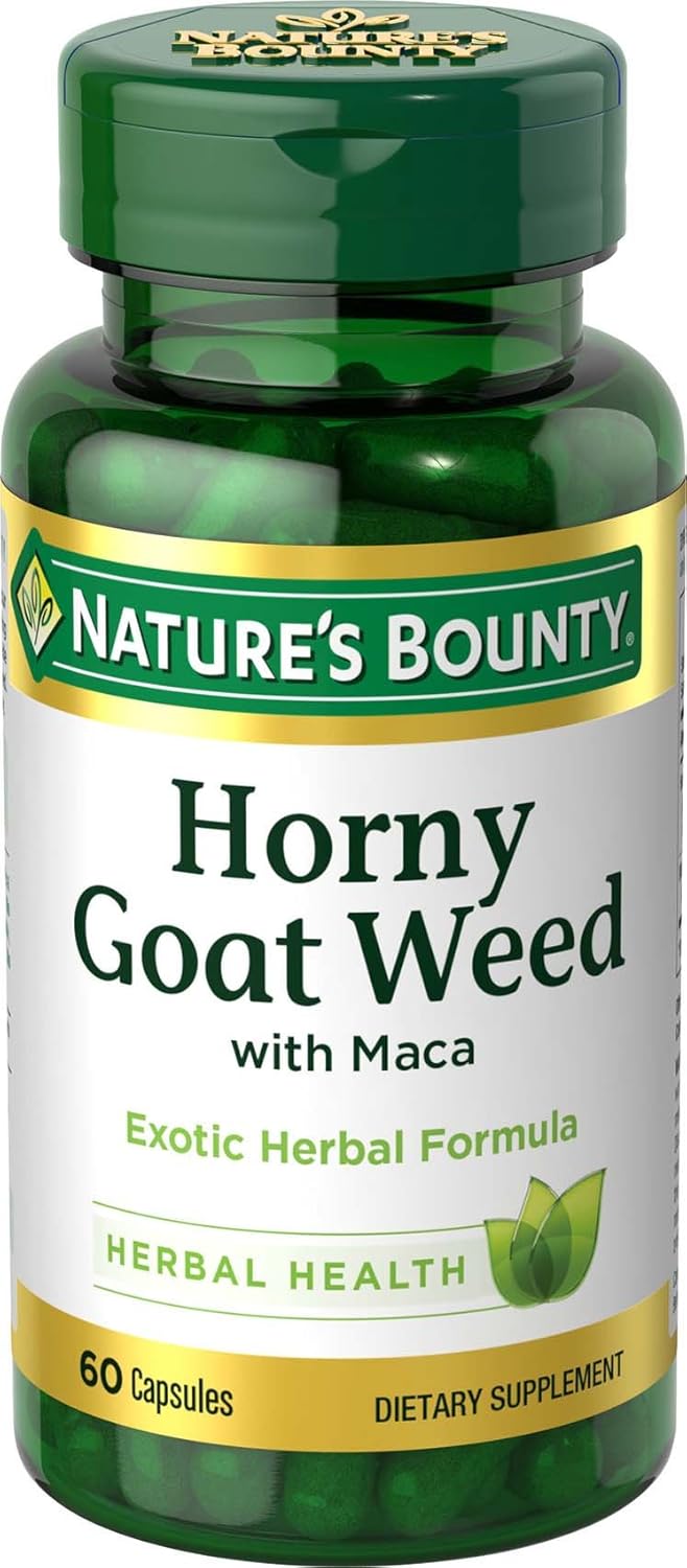 NAT.BOUNTY HORNY GOAT WEED/WITH MACA 60'S