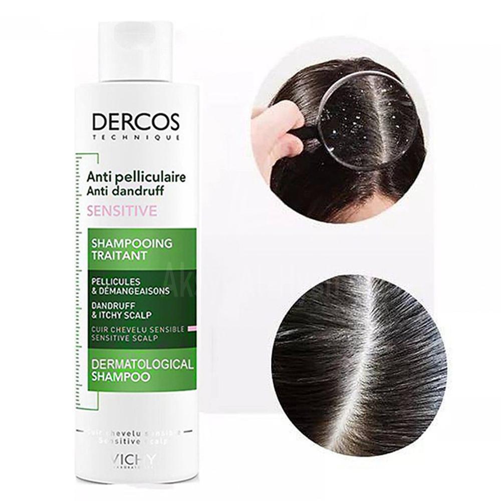 VICHY DERCOS A/DANDRUFF SENSITIVE SHAMPOO 200ML (FM008629) 1