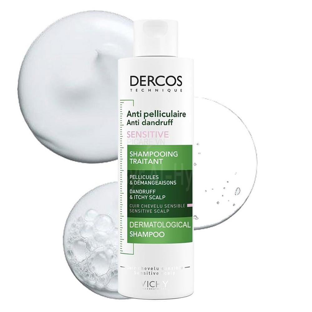 VICHY DERCOS A/DANDRUFF SENSITIVE SHAMPOO 200ML (FM008629) 3