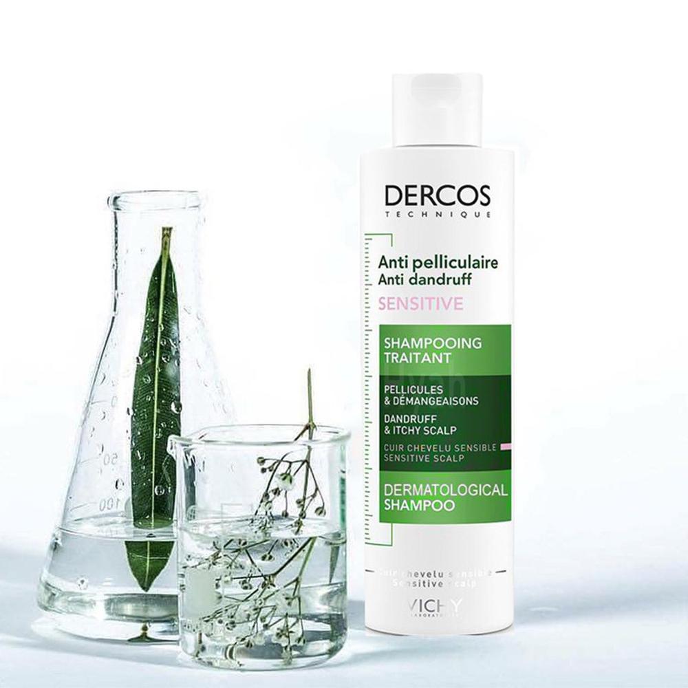 VICHY DERCOS A/DANDRUFF SENSITIVE SHAMPOO 200ML (FM008629) 7