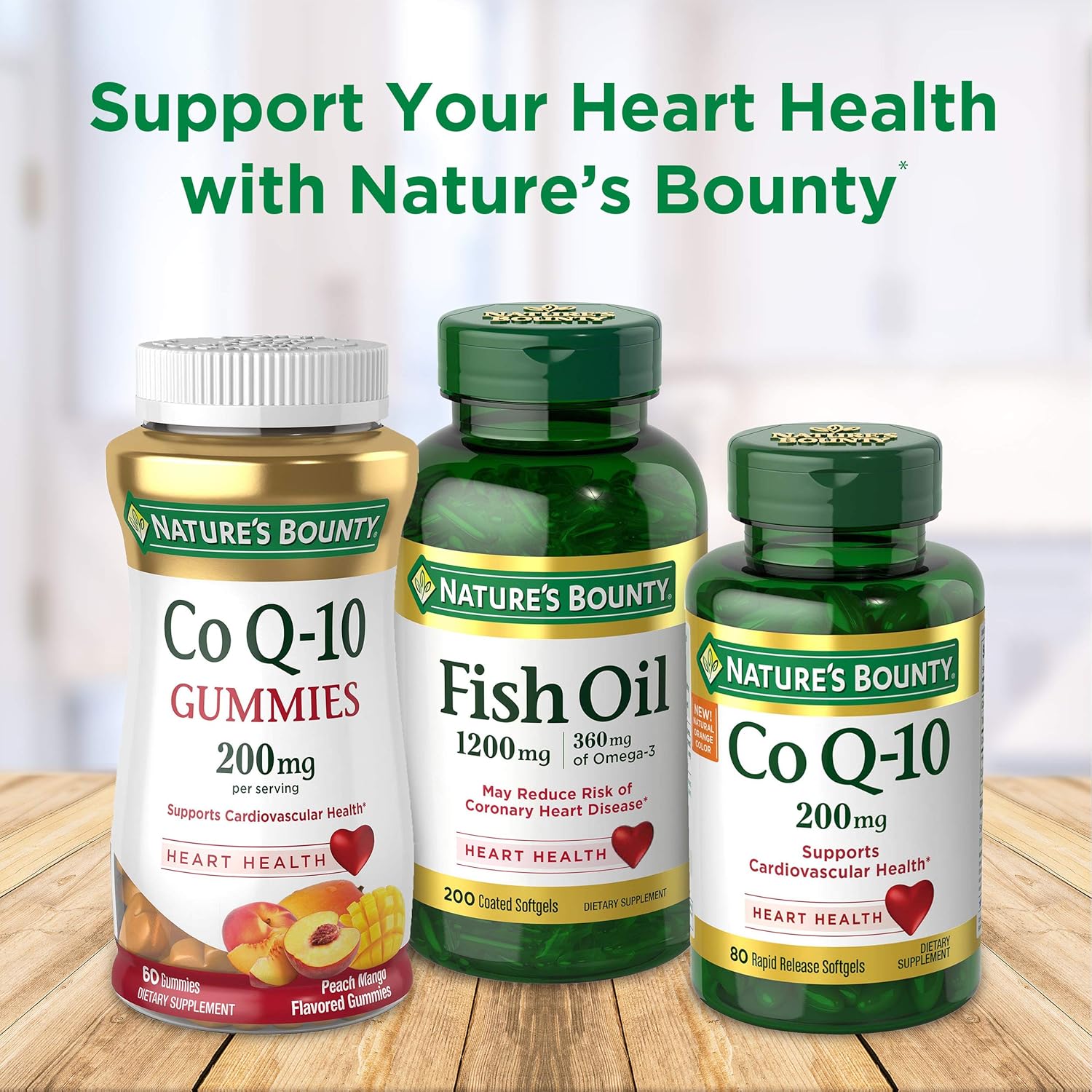 NAT.BOUNTY FISH OIL 1200MG/OMEGA-3 60'S 3