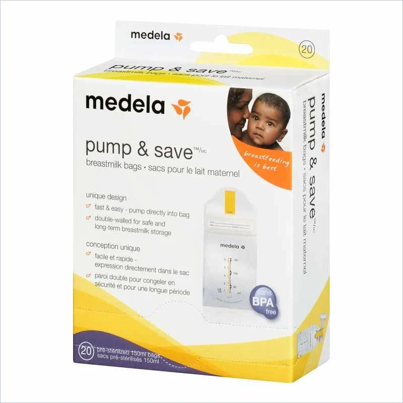 MEDELA PUMP&SAVE BREAST MILK BAG20'S(13586)
