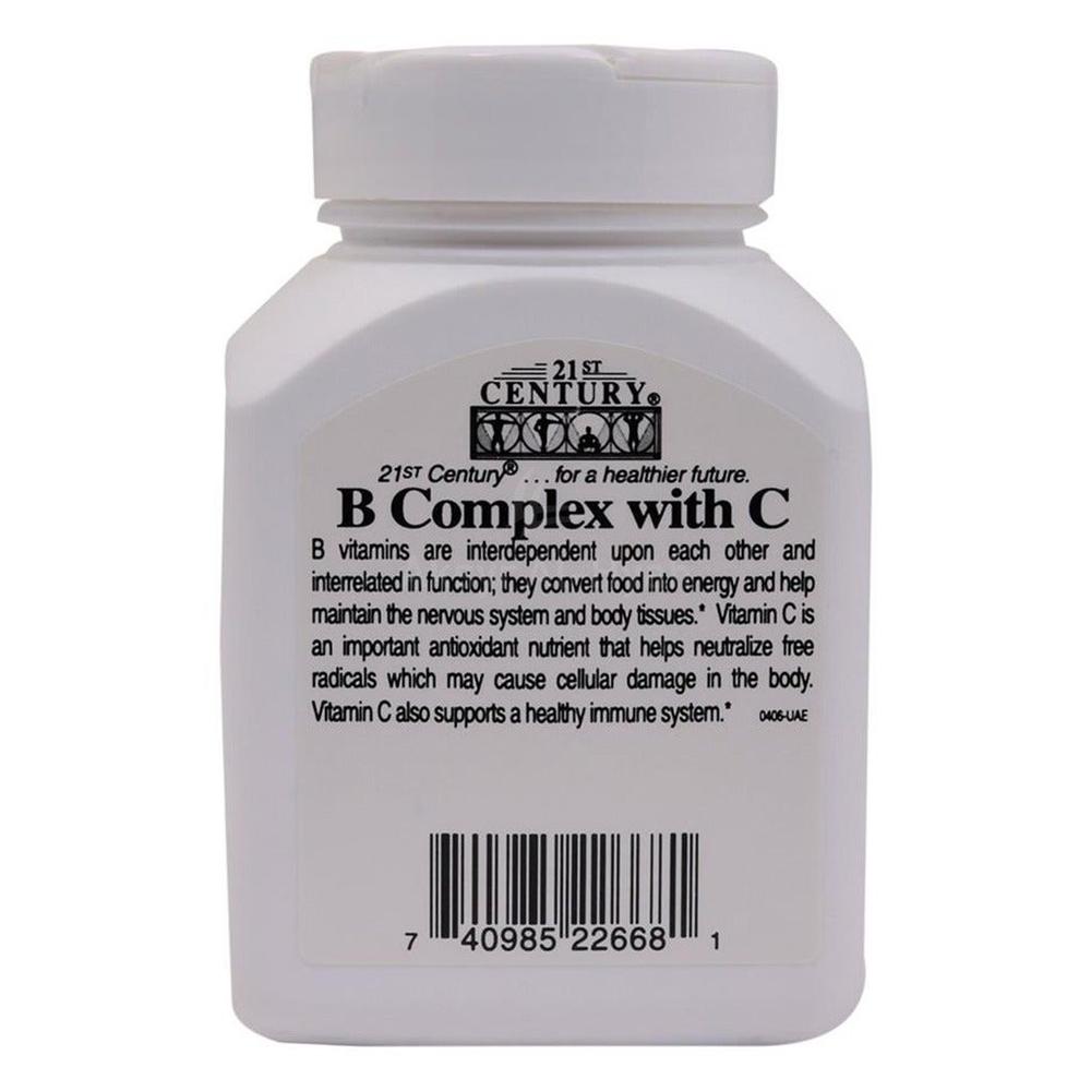21 CH B COMPLEX VIT C TAB 100'S #6681