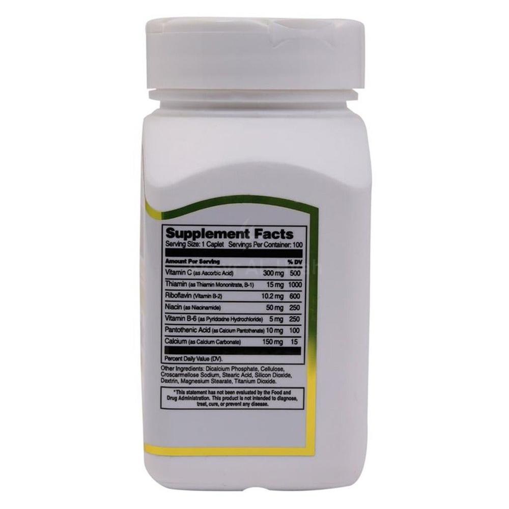 21 CH B COMPLEX VIT C TAB 100'S #6681