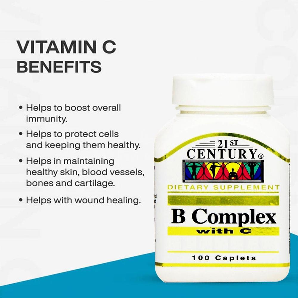 21 CH B COMPLEX VIT C TAB 100'S #6681