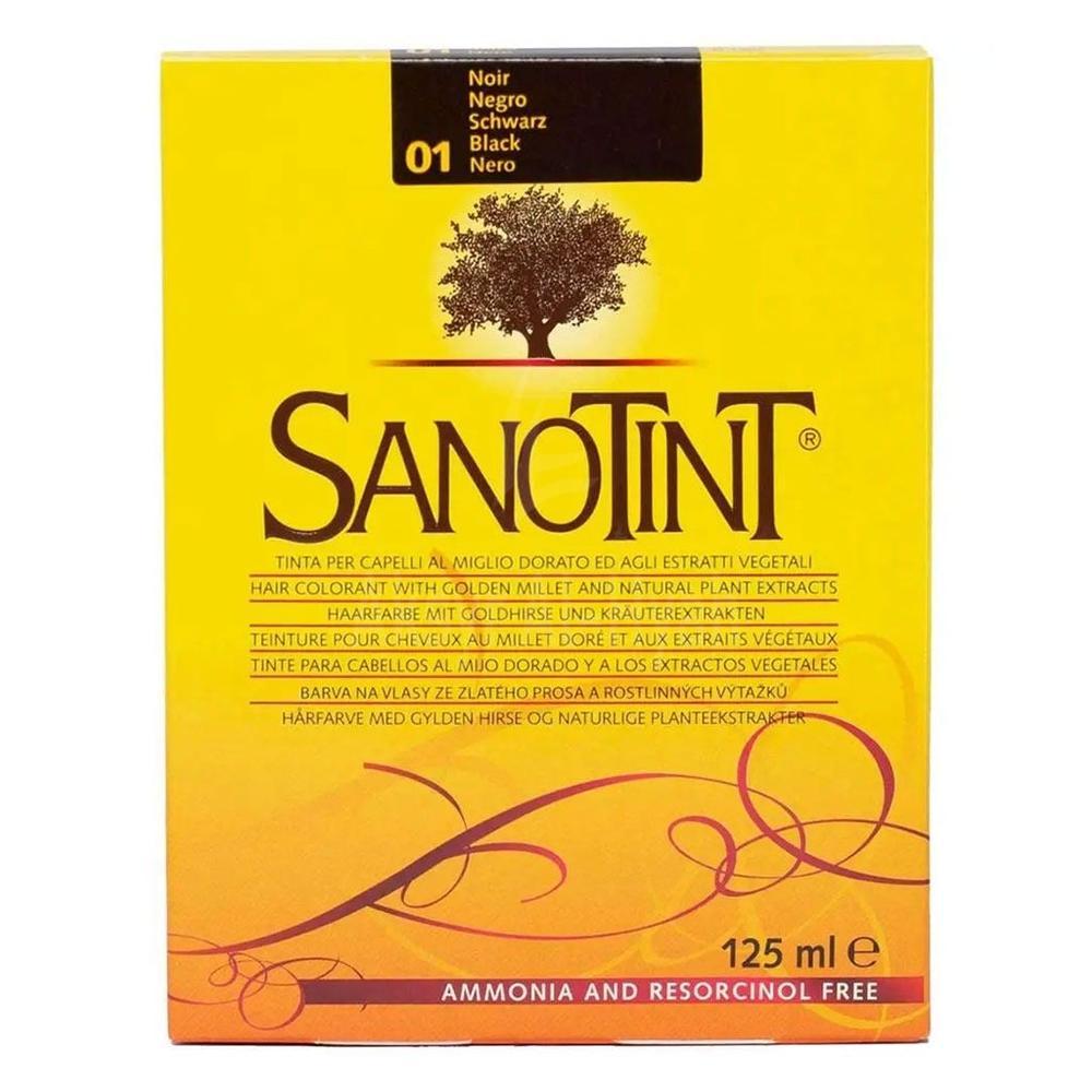 SANOTINT 01 BLACK H/COL. W/O AMMONIA 125ML