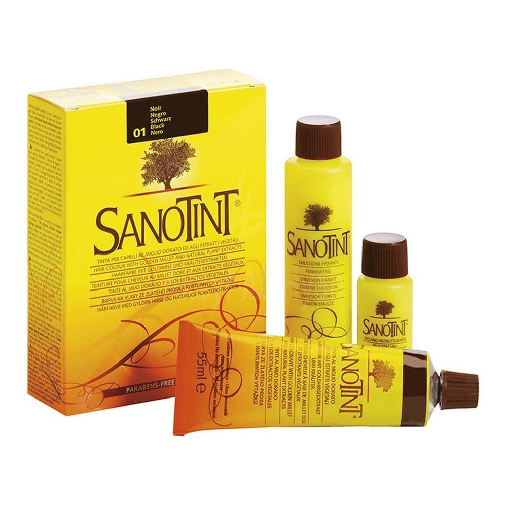 SANOTINT 01 BLACK H/COL. W/O AMMONIA 125ML
