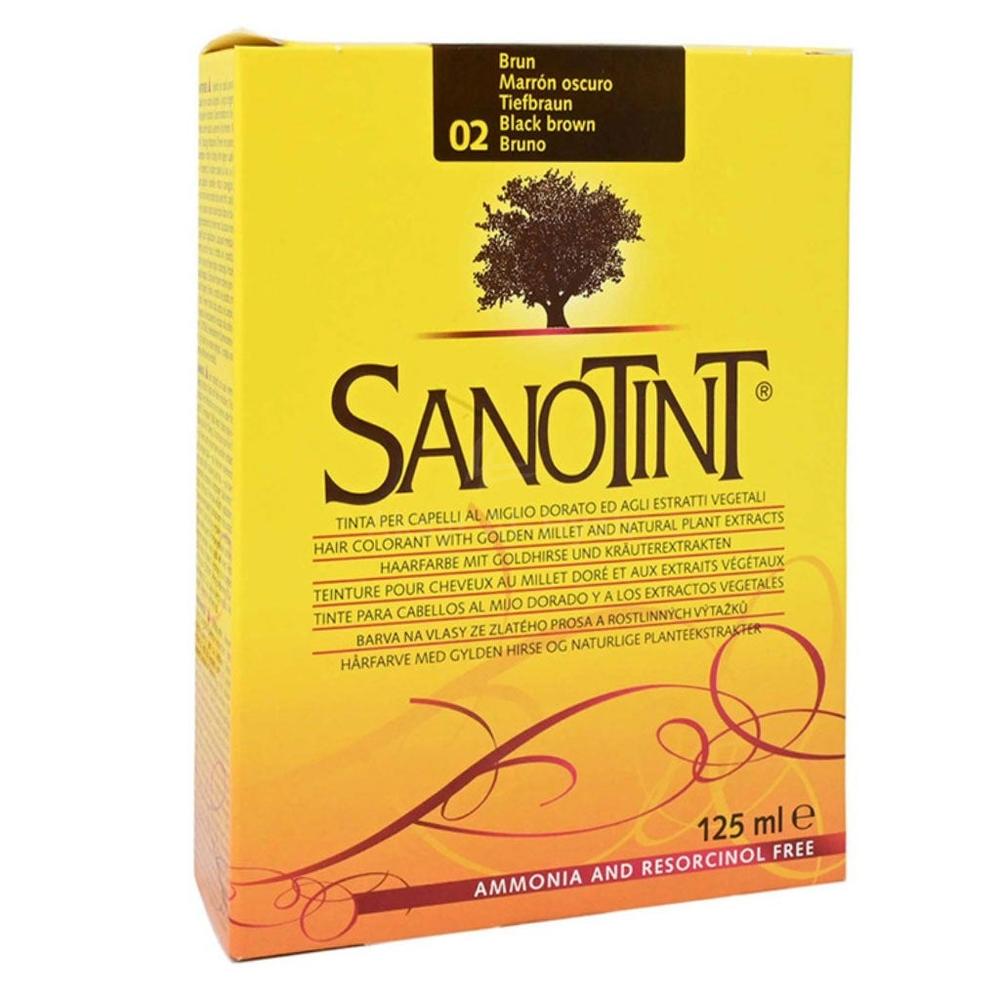 SANOTINT 02 BLACKBROWN W/O AMMONIA 125ML 1