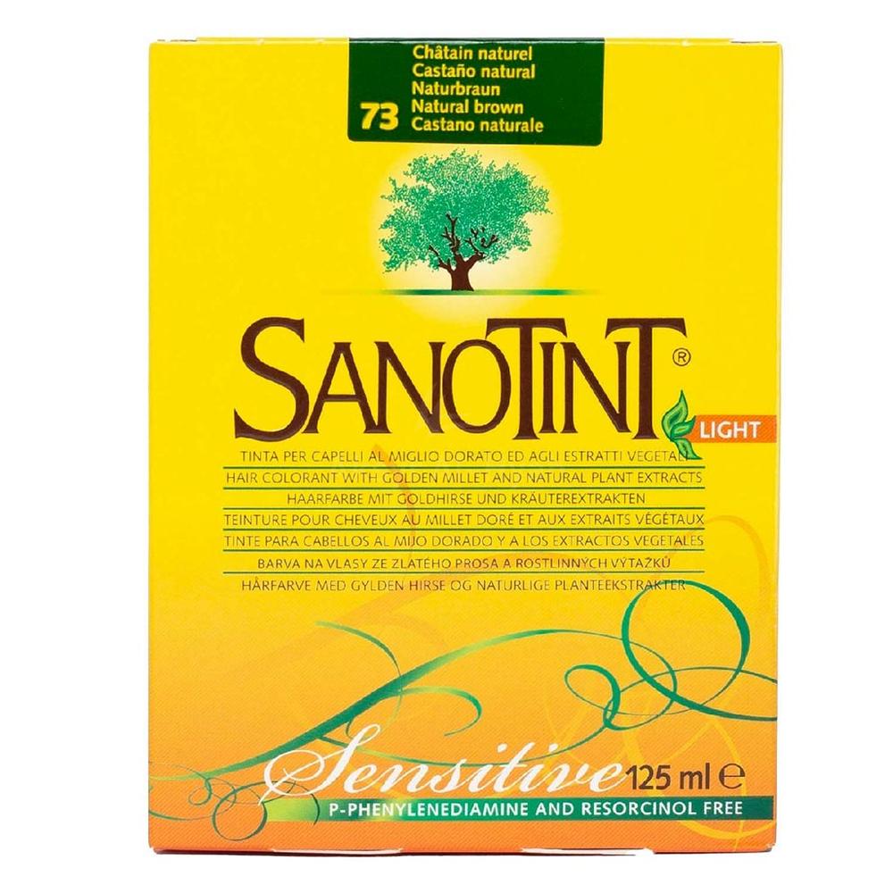 SANOTINT 73 NATURAL BROWN W/O PHENYLENEDIAMINE 125ML