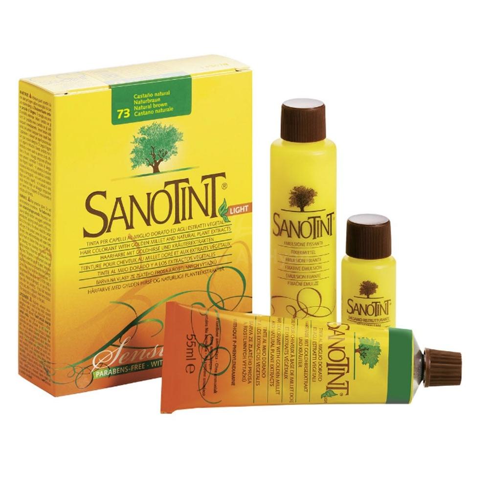 SANOTINT 73 NATURAL BROWN W/O PHENYLENEDIAMINE 125ML 1