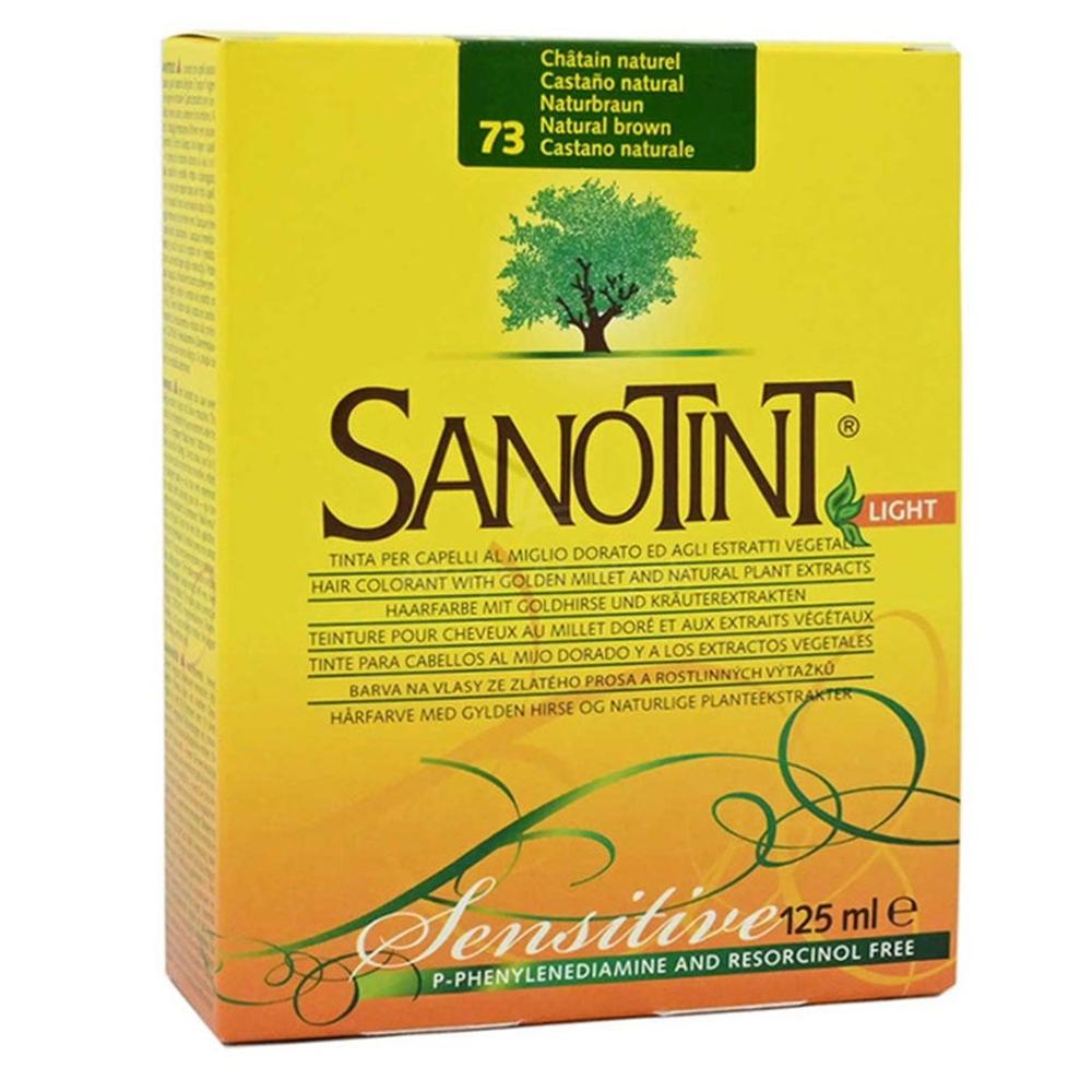 SANOTINT 73 NATURAL BROWN W/O PHENYLENEDIAMINE 125ML 6