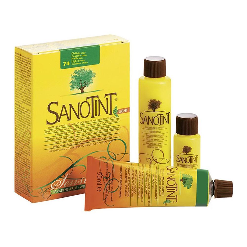 SANOTINT 74 LIGHT BROWN W/O PHENYLENEDIAMINE 125ML 1
