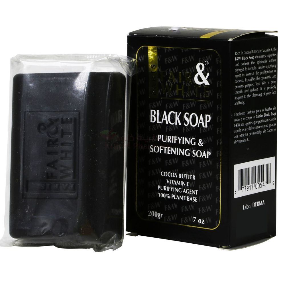 F&W ORIGINAL BLACK SOAP 200GM