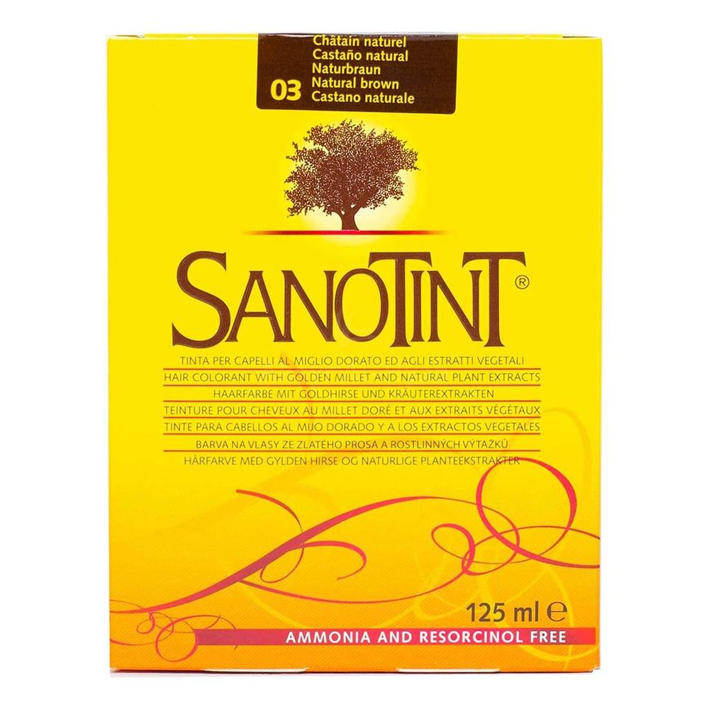 SANOTINT 03 NAT.BROWN W/O AMMONIA 125ML