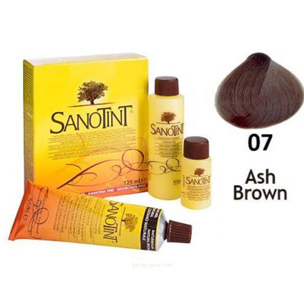 SANOTINT 07 ASH BROWN W/O AMMONIA 125ML 1