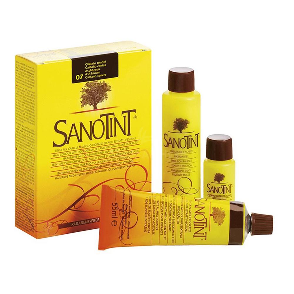 SANOTINT 07 ASH BROWN W/O AMMONIA 125ML 4