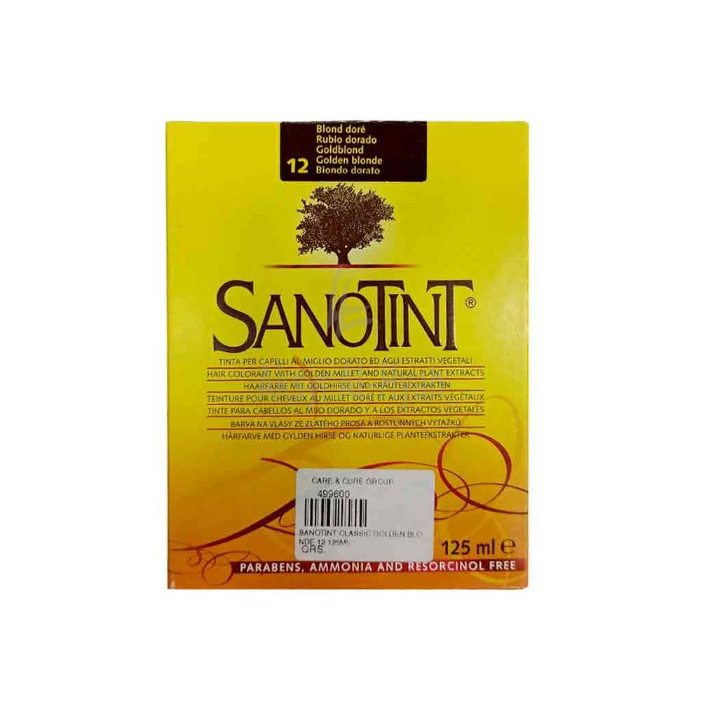 SANOTINT 12 GOLDEN BLONDE W/O AMMONIA 125ML