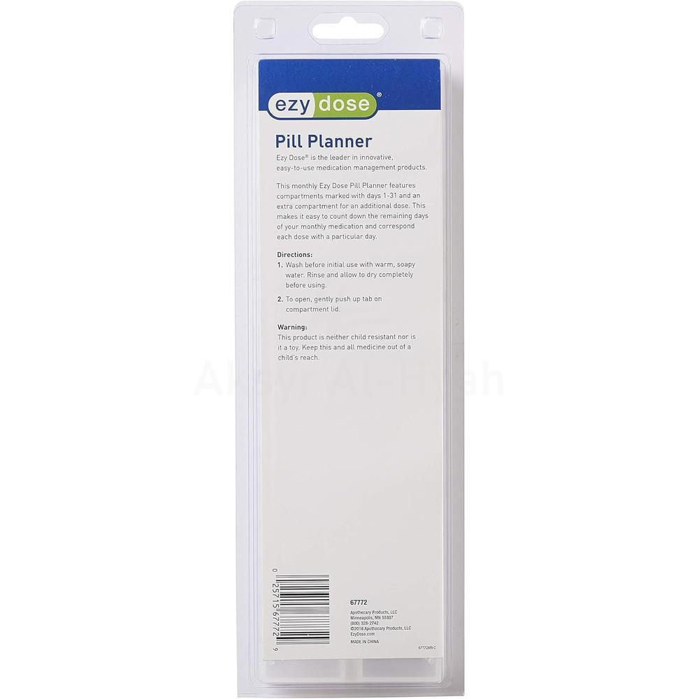 EZY DOSE MONTHLY MEDICATION REMINDER(67772) 1