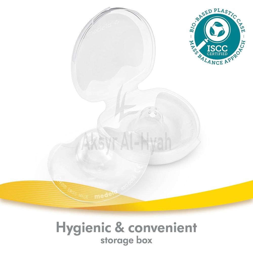 MEDELA CONTACT NIPPLE SHIELD(L) 2'S24MM #13591 3