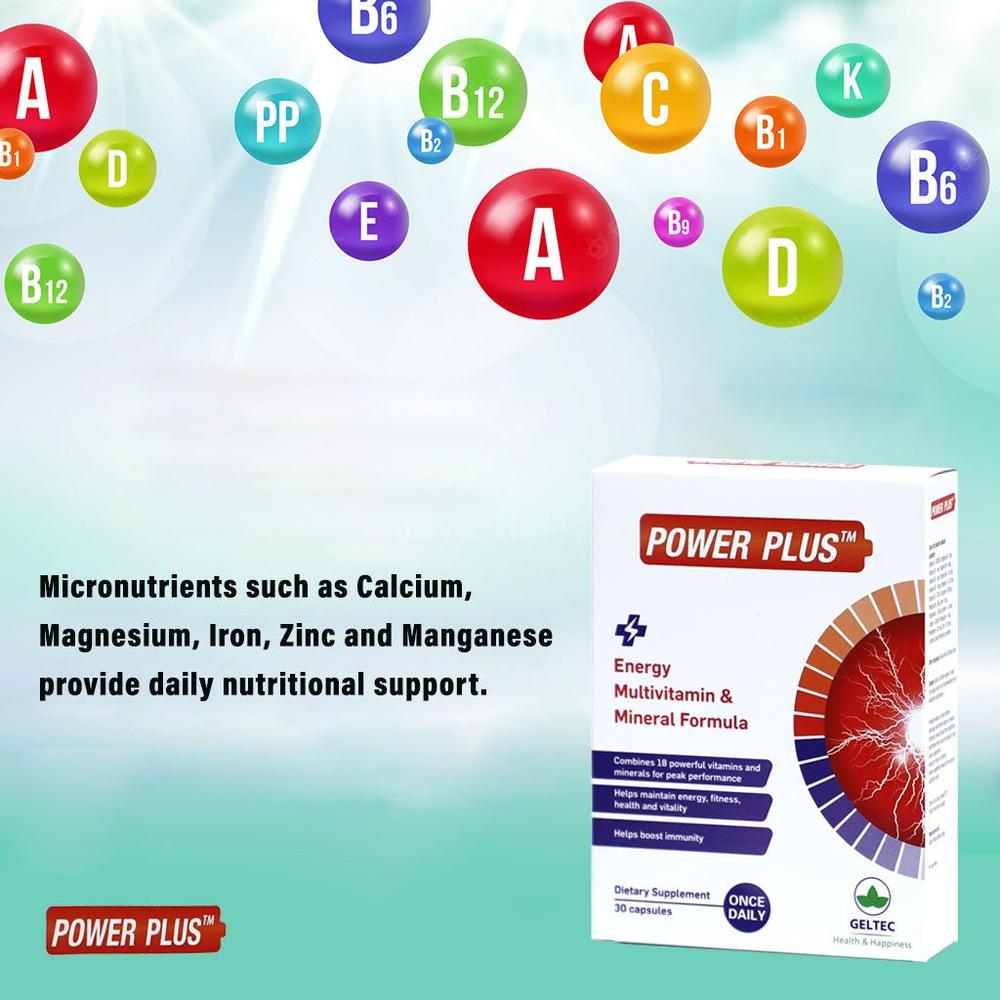 GL POWER PLUS CAPSULES 30'S 1