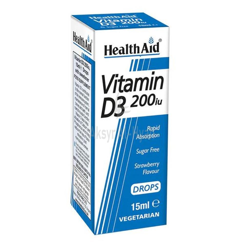H/AID VITAMIN D3 200 I.U. DROPS 15ML