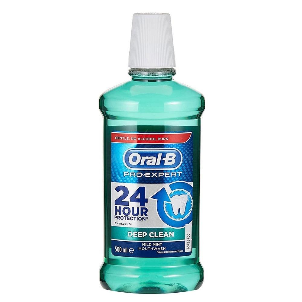 ORAL-B (0B733)PRO-EXPERT DEEP CLEAN M/WASH 500 ML OB733 #9800