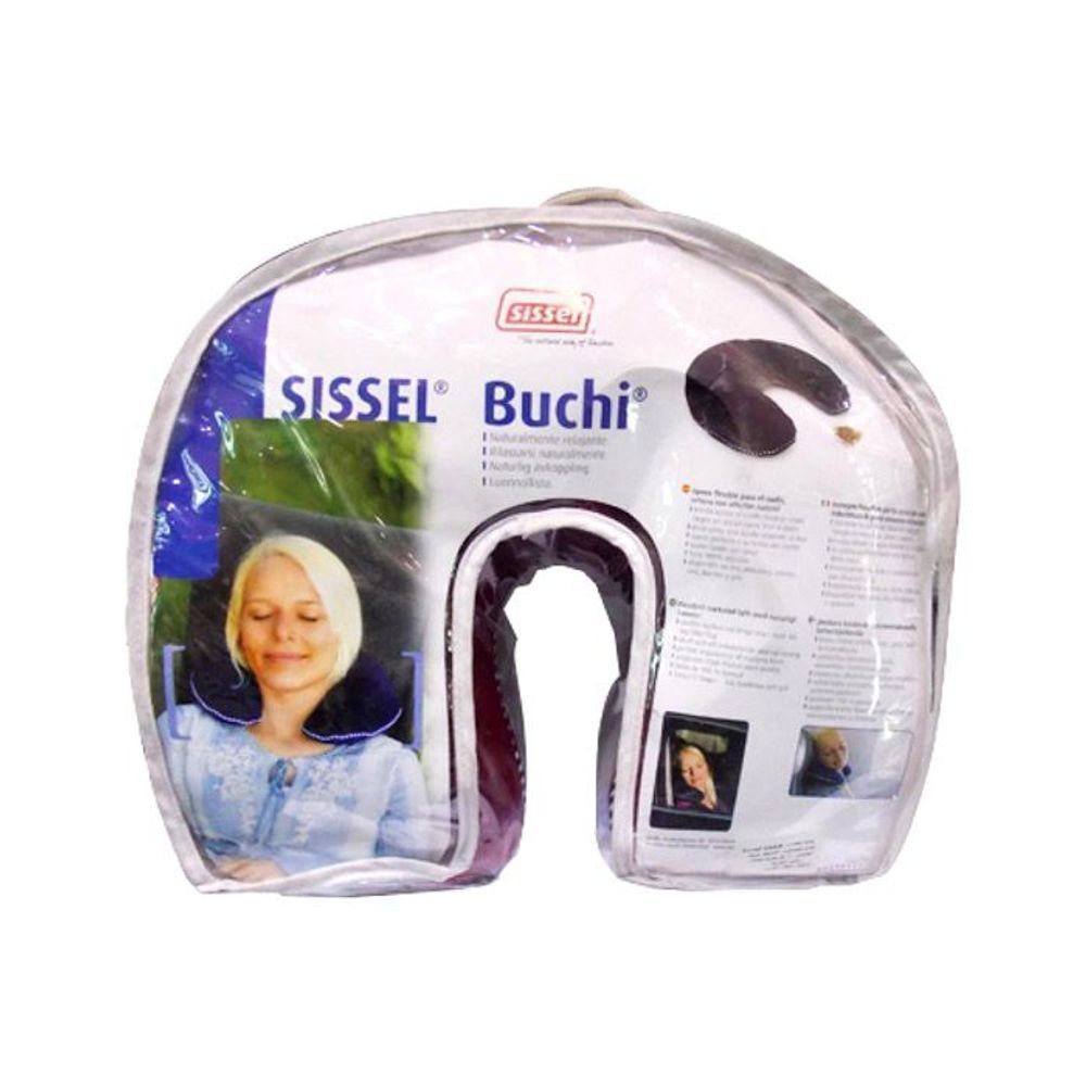 SISSEL BUCHI FLEXIBLE NECK PILLOW BURGUNDY #12881