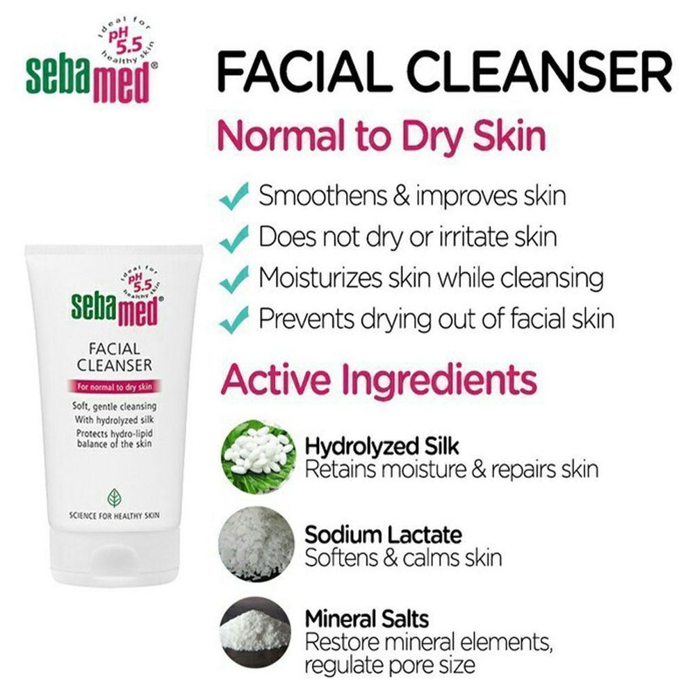 SM PH5.5 FACIAL CLEANSER NOR&DRY SKIN 150ML 4