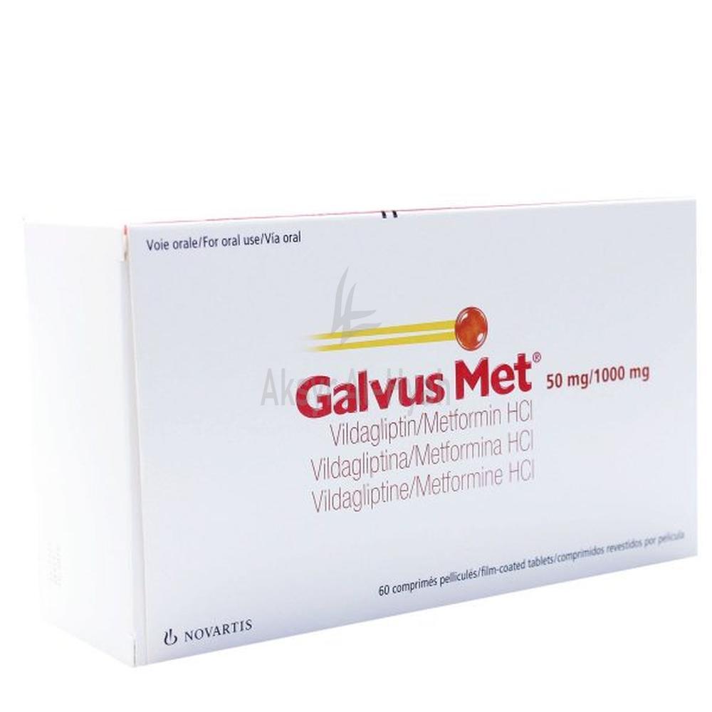 GALVUS MET 50MG/1000MG TAB 60'S