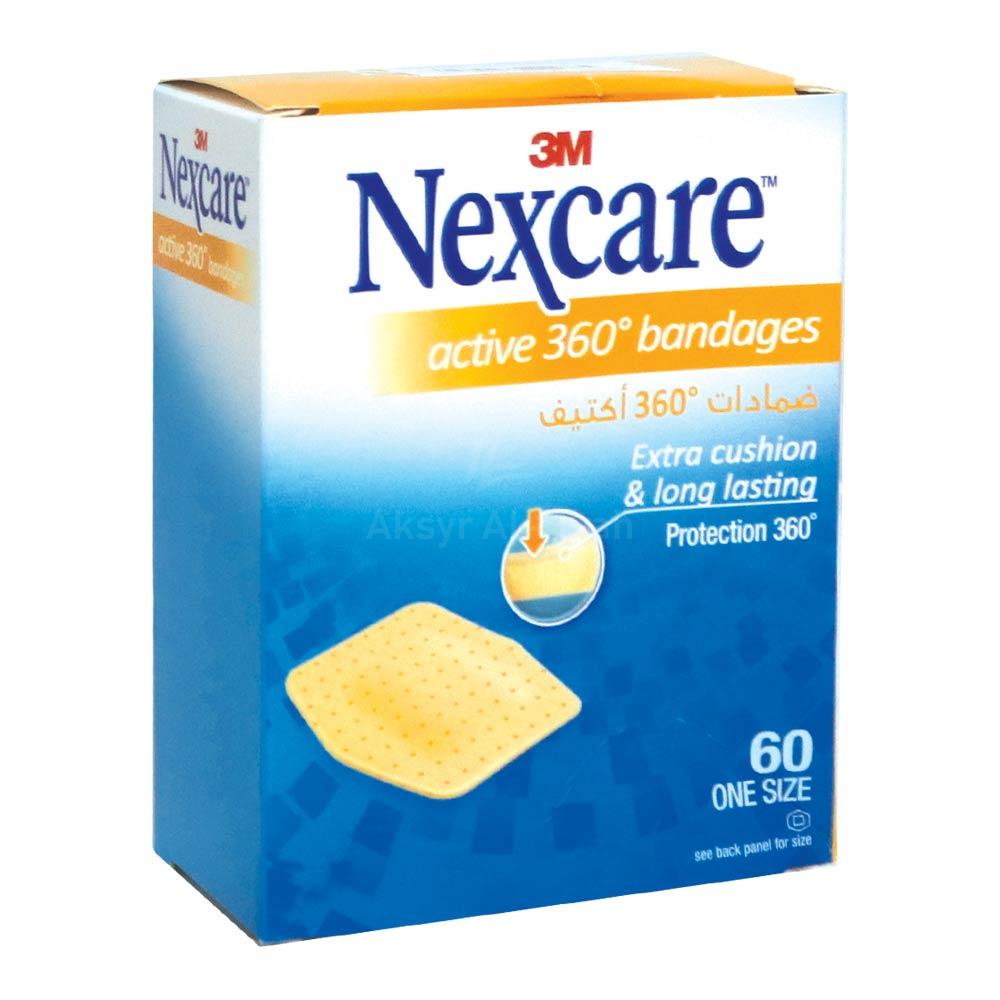 NEXCARE ACTIVE 360 BANDAGE 60'S #556-24D 1