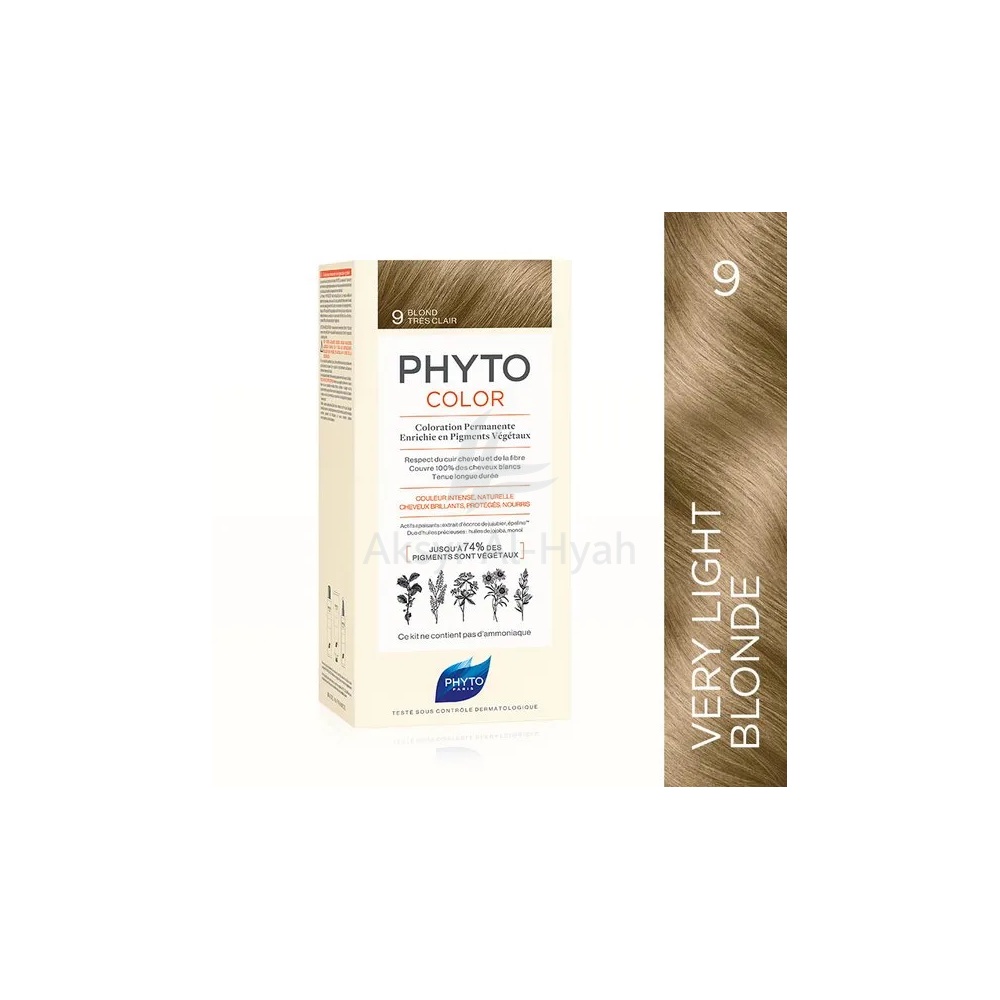 PHYTO COLOR 09 VERY LIGHT BLOND