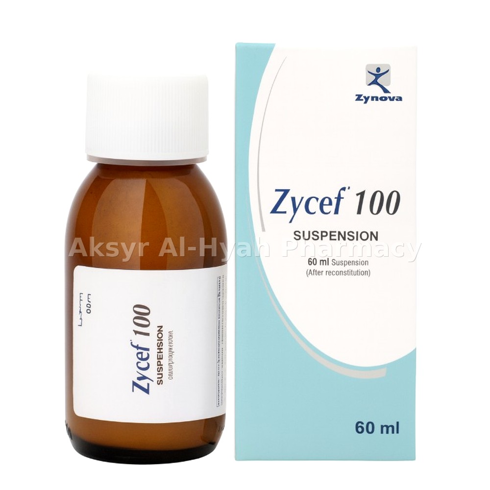 ZYCEF SUSP.100MG 60ML