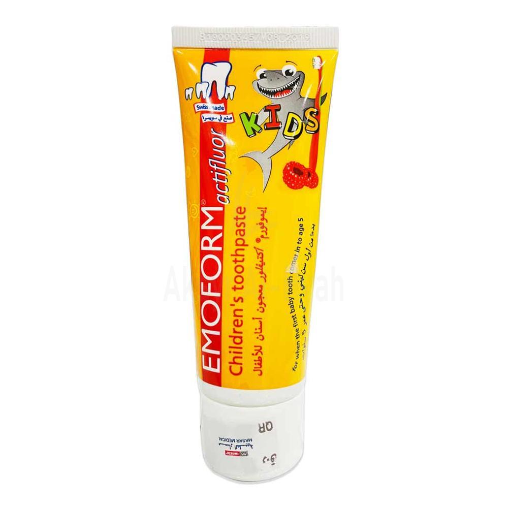 EMOFORM ACTIFLUOR KIDS TOOTHPASTE 75ML