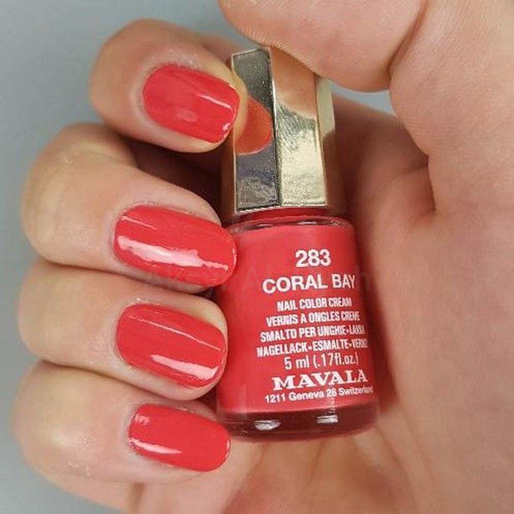 MAVALA NAIL POLISH CORAL BAY 5ML #283 1