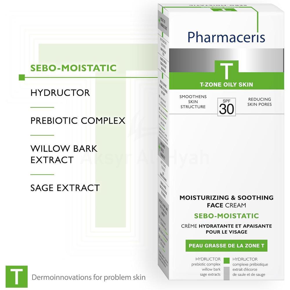 PH.ERIS SEBO-MOISTATIC SPF30  INTENSIVE HYDRATING FACE CREAM 50ML#10006 3