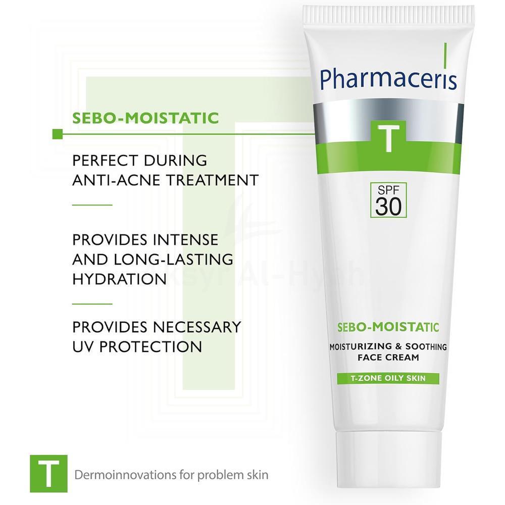PH.ERIS SEBO-MOISTATIC SPF30  INTENSIVE HYDRATING FACE CREAM 50ML#10006 4